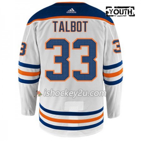 Børn NHL Edmonton Oilers Trøje CAM TALBOT 33 Adidas Hvid Authentic Børn NHL Edmonton Oilers Trøje CAM TALBOT 33 Adidas Hvid Authentic